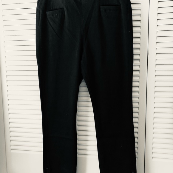 Soft Surroundings NWT Ultimate High Rise Zip Ankle Leggings- Black-Medium 10-12 - Picture 12 of 15